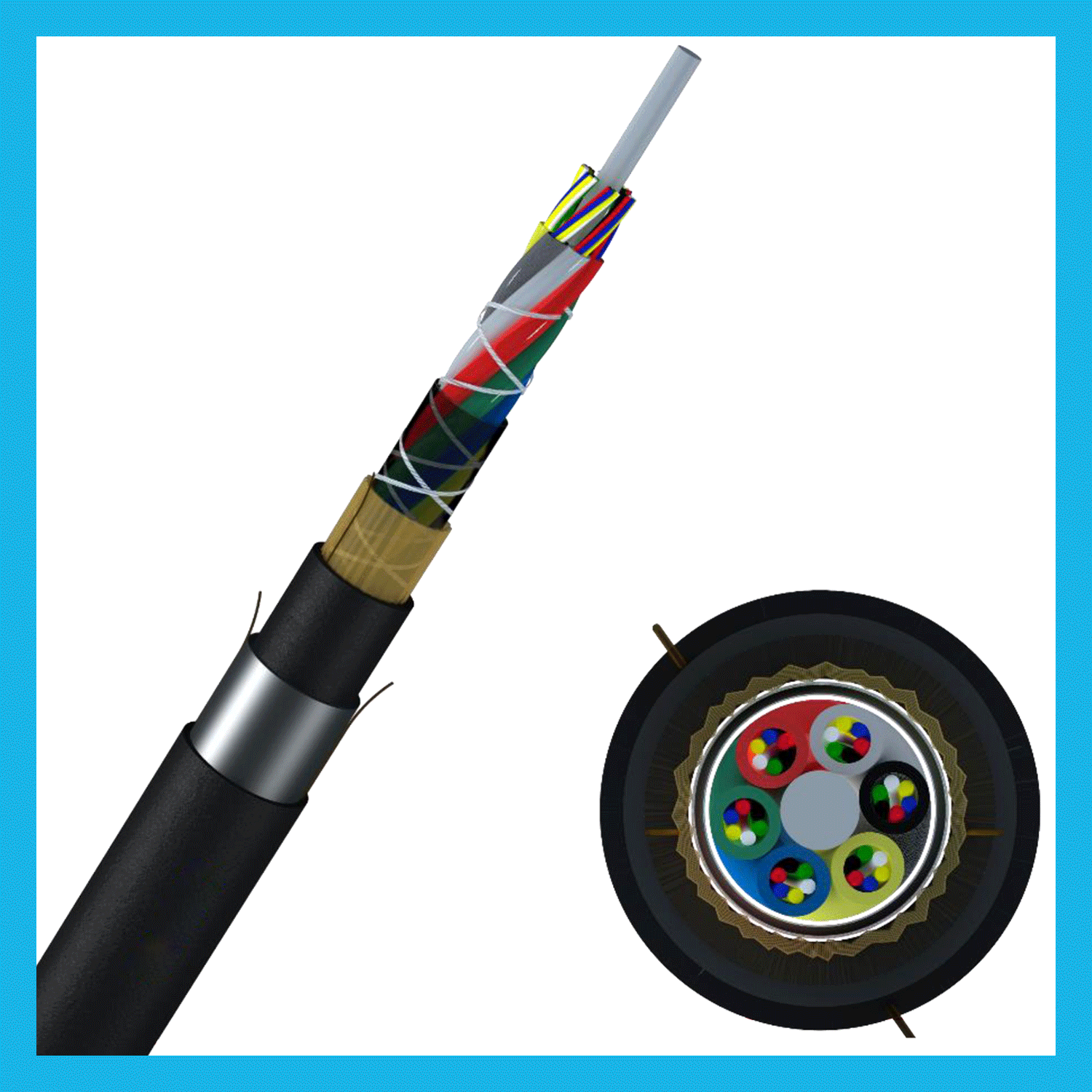 Cable Relleno de Conducto Óptico para Exteriores (OCFC)