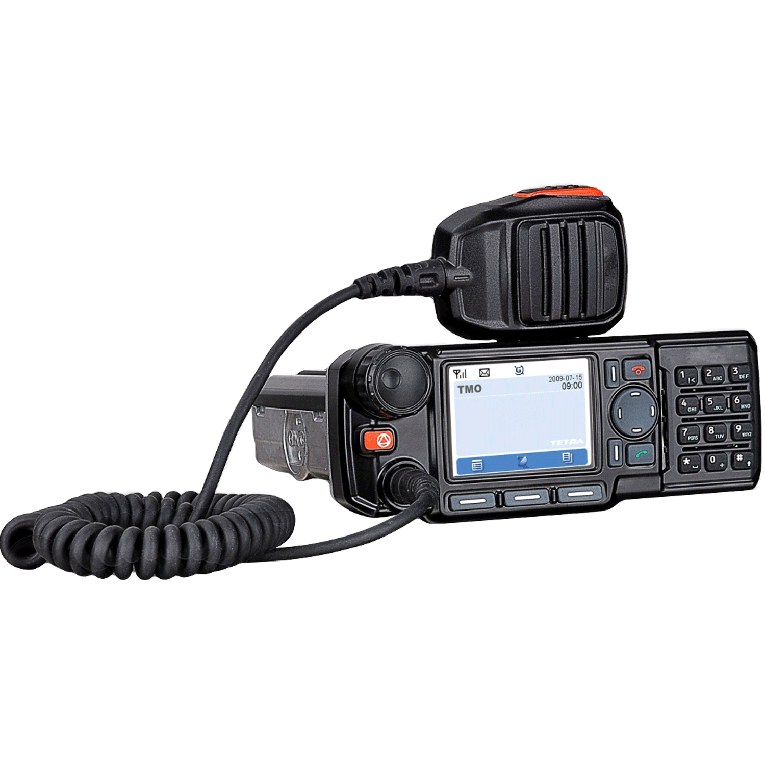 Sistema de comunicación por radio de Vehicular de MT- 680 TETRA