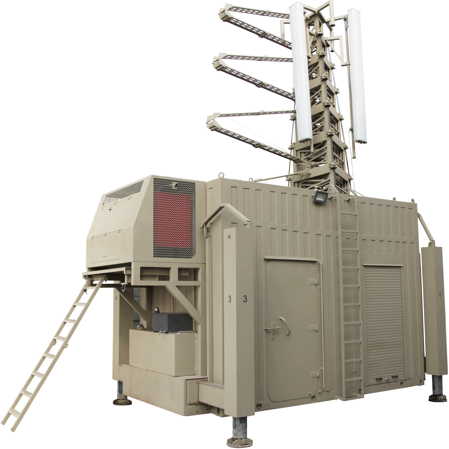 Self-Propelled Mobile BTS System