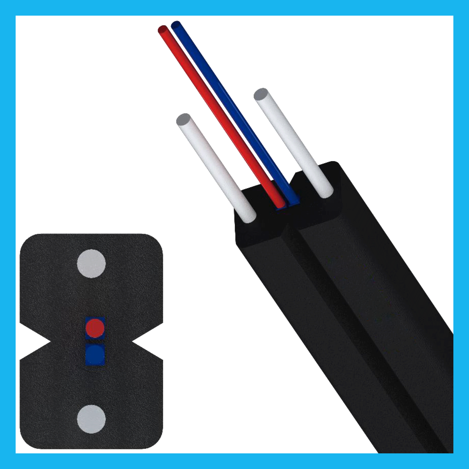 FTTX Optical Self Support Drop Cable (OSSDC)