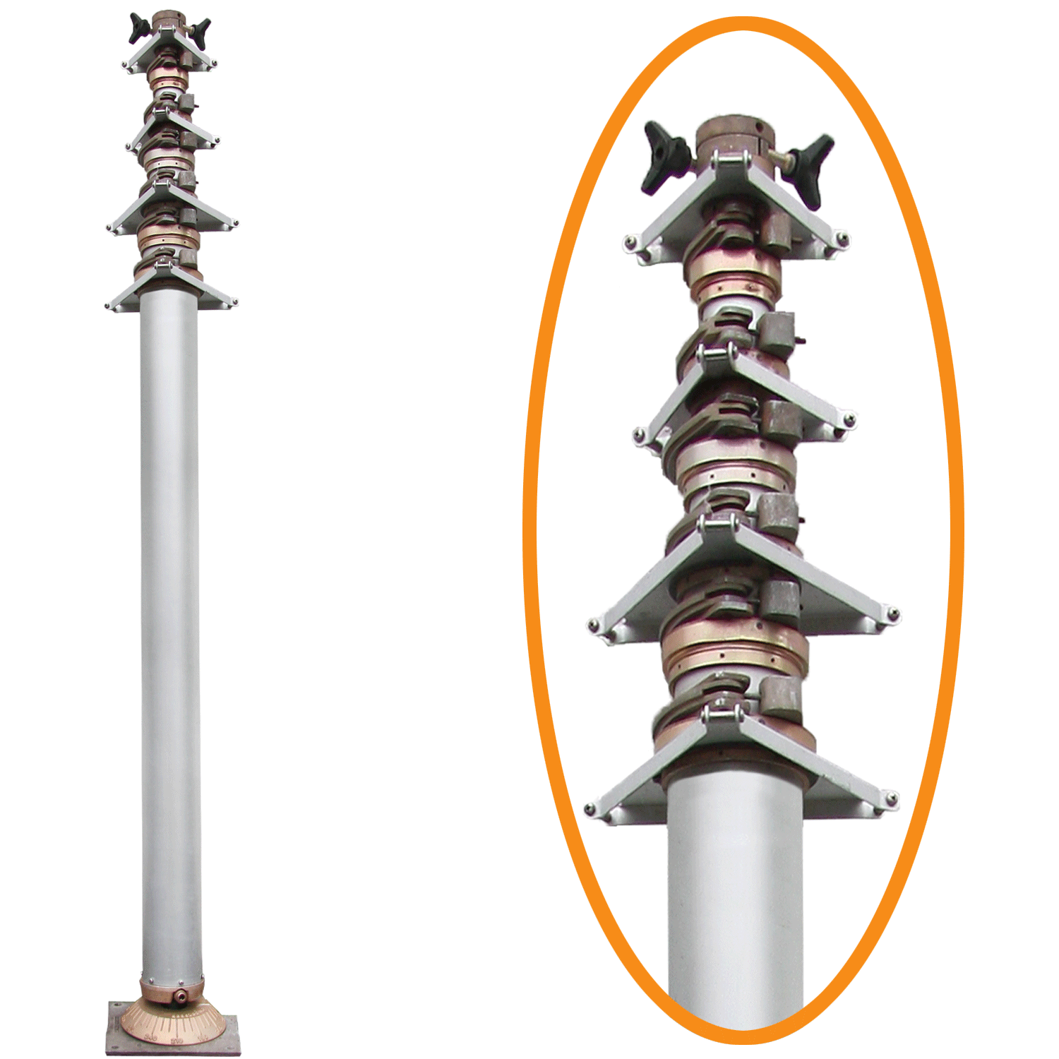 PTM-210/E ( Pneumatic Telescopic Mast )