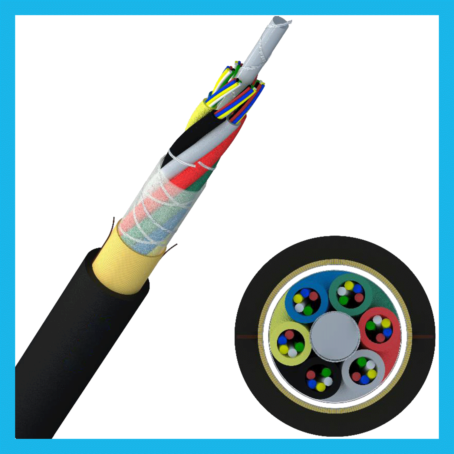 Cable Sin Relleno de Conducto Óptico para Exteriores (OCUC)